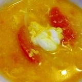 完熟トマトで簡単スープ
